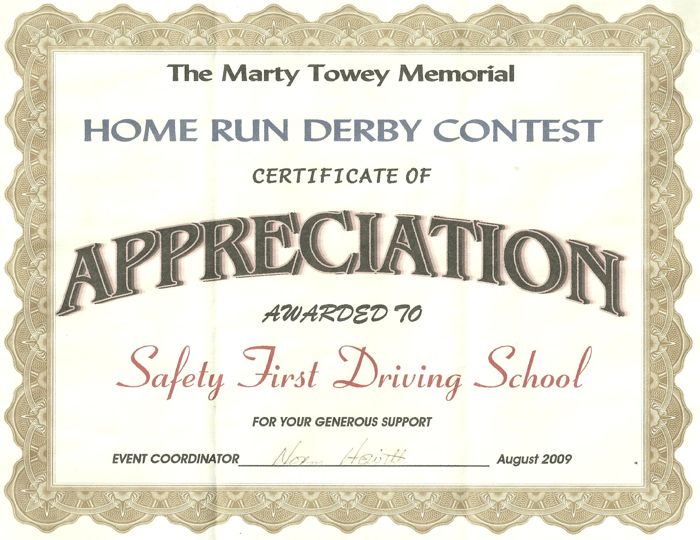 Marty Towey Memorial